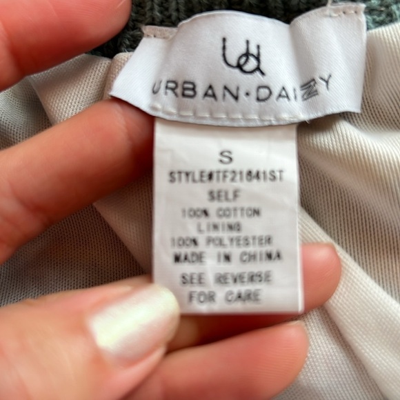 Urban Daizy  short size: S color: light blue/ multicolor like New - Picture 6 of 6